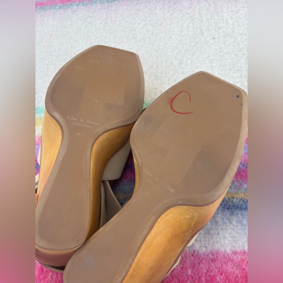 RAG & BONE Santiago Wedge Clogs - Picture 7 of 8